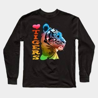 Love Tigers Long Sleeve T-Shirt